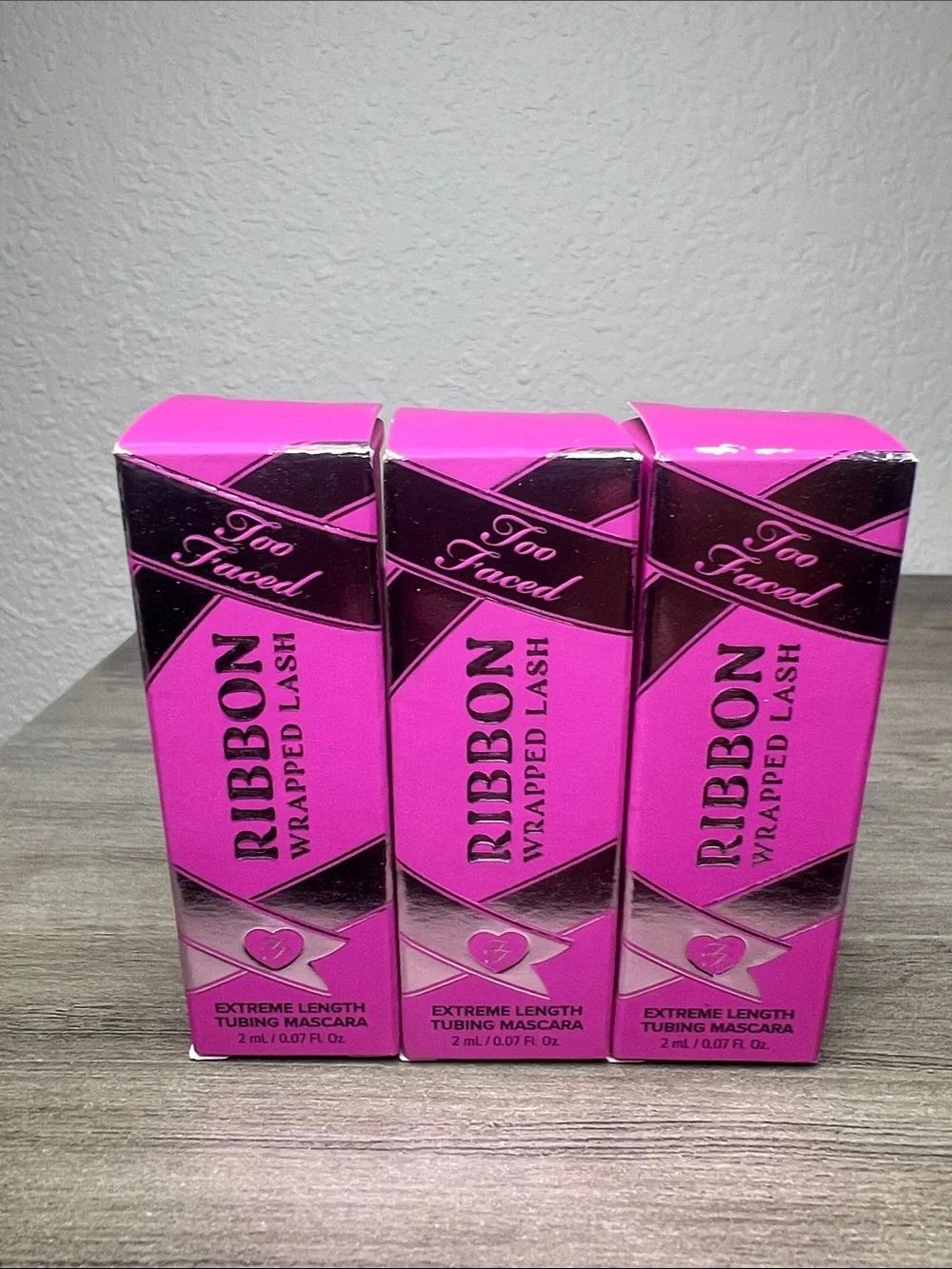 Too Faced Ribbon Wrapped Lash Tubing Mascara Travel Bundle